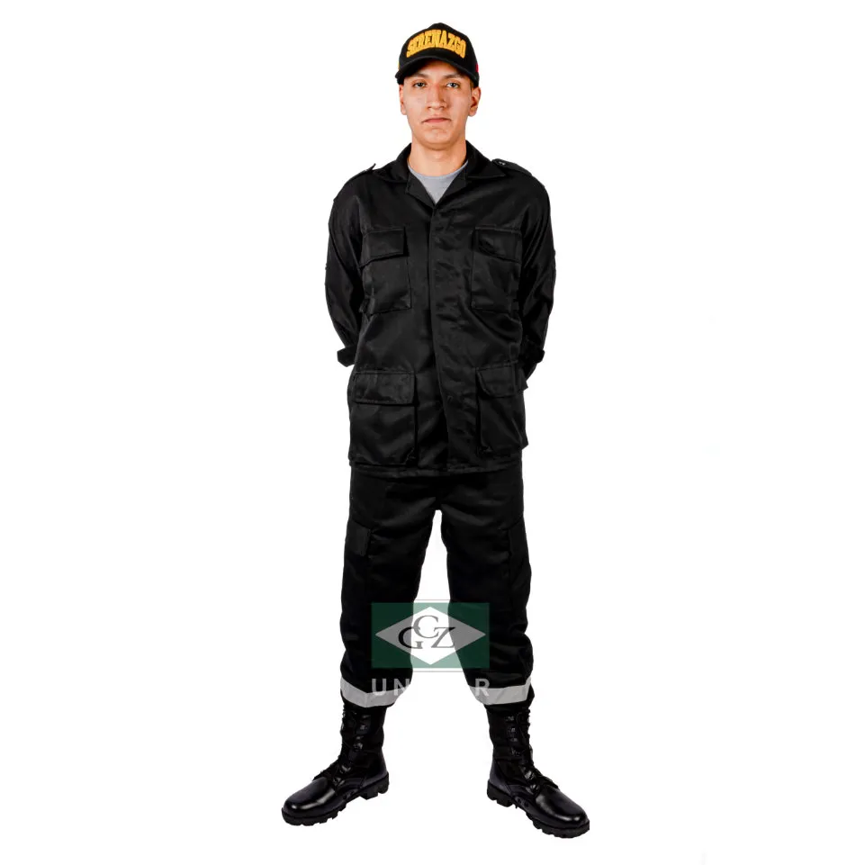 Uniforme de Drill con Cinta Reflectiva