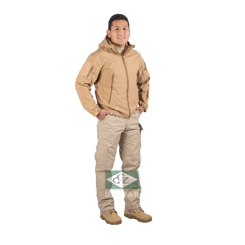 Casaca Táctico Beige Importada